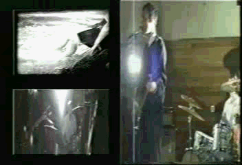 A scene from the "She Hates Me" music video.